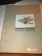 ORIGINAL HESSTON WINDROWER CONDITIONER Form 882720 Owner's Manual W WARRANTY