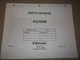 KAWASAKI KG700B GENERATOR ENGINE PARTS MANUAL BOOK CATALOG