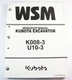 Original Kubota K008-3 U10-3 Excavator Service Workshop Shop Repair Manual