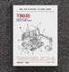 035 Hydraulic Excavator Service Parts Manual Takeuchi TB035  - 1358193