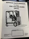 Yale Forklift Ser. Parts Man. ERC030AG ERC040AG ERC030BG ERC040BG (A814)