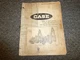 Case 31 Utility Backhoe for 310D 310E 310F Tractor Parts Catalog Manual xz
