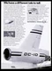 1971 McDonnell Douglas DC-10 plane tail engine photo vintage print ad