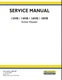 New Holland 12HS, 14HS, 16HS, 18HS Sickle Header Repair Workshop Service Manual