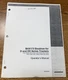 Case IH Operator&rsquo;s Manual BHX172 Backhoe for D & Dx Series 87042340