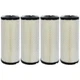 4PCS TA040-93230 Air Filter for Kubota B4200 L2900 L3300 L3600 L3600