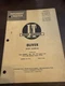 I&T Oliver Super 99GMTC 950 990 995 Tractor Shop Manual Supplement O-13