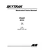 JLG SKYTRAK 8042 Telehandler Parts Catalog Manual 31211741