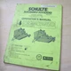 SCHULTE XH1500 XH1000 Rotary Cutter Mower Operator Maintenance Manual Guide Book