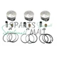 D902 Piston&Ring Set STD 72mm for Kubota D902 Piston for BX23S BX2360 U17 GZD15