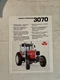Vintage 1986 Massey Ferguson MF 3070 Tractor Dealer Sales Brochure Spec Sheet 