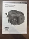 Kohler Engines Command 17-25 HP Vertical Crankshaft Owner's Manual 1994/2000