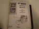 Bobcat S250 T HF ,  S300 T HF Skid Steer Loader Service Manual , issued 2006