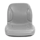 Gray Tractor Seat For Ford New Holland TC31DA TC33 TC34DA Boomer Workmaster