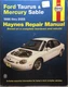 FORD TAURUS & MERCURY SABLE 1996 thru 2005 Haynes Repair Manual 36075 Book