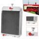Aluminum 4 Row Tractor Radiator for IH Farmall 460 560 370415R92 370413R92 NEW