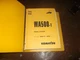 Komatsu WA500-1 WA500-1LE Wheel Loader Tractor Parts Catalog Manual Book xz