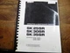 KOBELCO SK25SR SK30SR SK35SR  OPERATORS MANUAL PV12001- PW09501- PX06501-