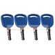 4X 14601 Ignition Key for NewHolland Tractor TM120 TM130 TM140 TM155 TM175 TM190