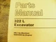 CAT Caterpillar 322  L EXCAVATOR  PARTS MANUAL 9RL1-UP