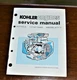 VTG 1979 Kohler Engines Service Manual Model KT17 4-Cycle 17 HP Twin