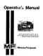 MASSEY FERGUSON MF 24 34 44 64 33 43 Corn Head Manual