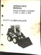 Sperry New Holland Skid-Steer Loader Operator's Manual L-451 L-452 L-455