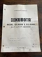 Kubota B/L 4520B 6 1/2 Ft B/L 4530B 7 Ft Backhoe Owner's Operator's Manual 6/86