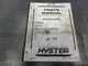 Hyster S50XM Forklift Parts Manual   D187    2002