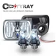 7x6"inch LED Headlights Hi-Lo DRL Sealed 5X7" For International 4700 4900 8100