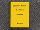 Hitachi Excavator EX300-2 Operator Owner Maintenance Manual