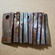 (9) 527748 Right RH 18 Degree Disc Mower Blades Bush Hog: DM180 DM190 DM70 DM80