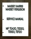 Service Manual Fits Massey Ferguson TE20,TO20,TO30 - (4 SM)