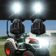 2 Super LED light bulbs for Bobcat CT 235 CT335 CT440 CT445 CT450; 6695651 bulb