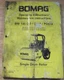 BOMAG BW 145 D-3 DH-3 PDH-3 SINGLE DRUM ROLLER OPERATION & MAINTENANCE MANUAL