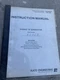 KATO KAMAG 18 GENERATORS Operator's Manual instruction service shop book catalog