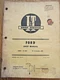 Original I&T Ford Commander 6000 Shop Service Manual FO-22