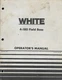WHITE 4-180 FIELD BOSS OPERATORS MANUAL