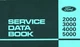 Ford 2000 3000 4000 5000 Tractor Service Data Specifications Repair Shop Manual