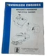 TECUMSEH ENGINES MECHANIC'S HANDBOOK TWO CYCLE ENGINES 692508