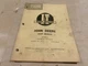 I&T SHOP SERVICE JOHN DEERE SHOP MANUAL JD-11 MODELS 720 DIESEL, 730 DEIESEL