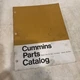 CUMMINS H-NH 5 1/8" BORE 743 SERIES ENGINE PARTS MANUAL BOOK CATALOG 967108-A