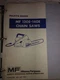Massey Ferguson 120E 140E 150. 190 370 Chainsaw Original Dealer's Parts Book