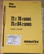 KOMATSU 72-2 75-2 78-1 84-2 ENGINE OVERHAUL SERVICE SHOP REPAIR WORKSHOP MANUAL