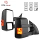 For 1999-2007 Ford F250-F550 Super Duty Power Heated Tow Mirrors w/ Amber Signal