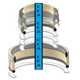 707-99-84450 Dump Cylinder Seal Kit Fits Komatsu WA600-3