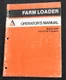 GENUINE ALLIS CHALMERS Model 450 Farm Loader for 6140 Tractor Operators Manual
