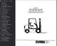 Clark C500-Y180, C500-Y200S, C500-Y225S Forklift Service Manual PDF USB