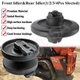 1/2/3/4x Front+Rear Idler For Kubota SVL75 SVL75-2 SVL90 SVL90-2 SVL95-2 SVL97-2