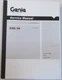 GENIE Z-60/34 AERIAL MAN LIFT SERVICE SHOP REPAIR WORKSHOP MANUAL BOOK S/N 4001-
